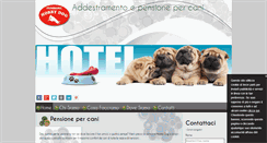 Desktop Screenshot of pensionecanihobbydog.com